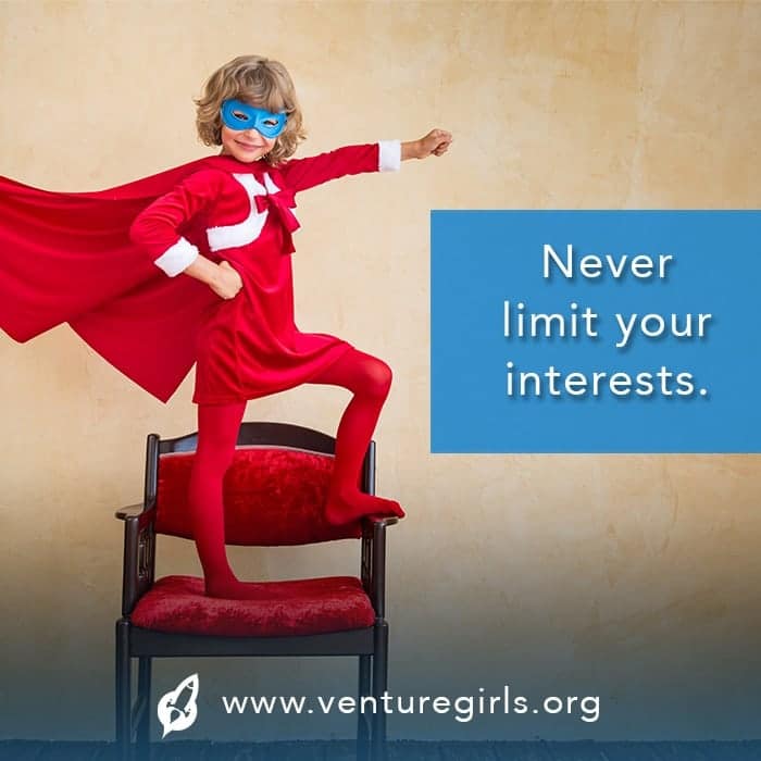 never limit your interests