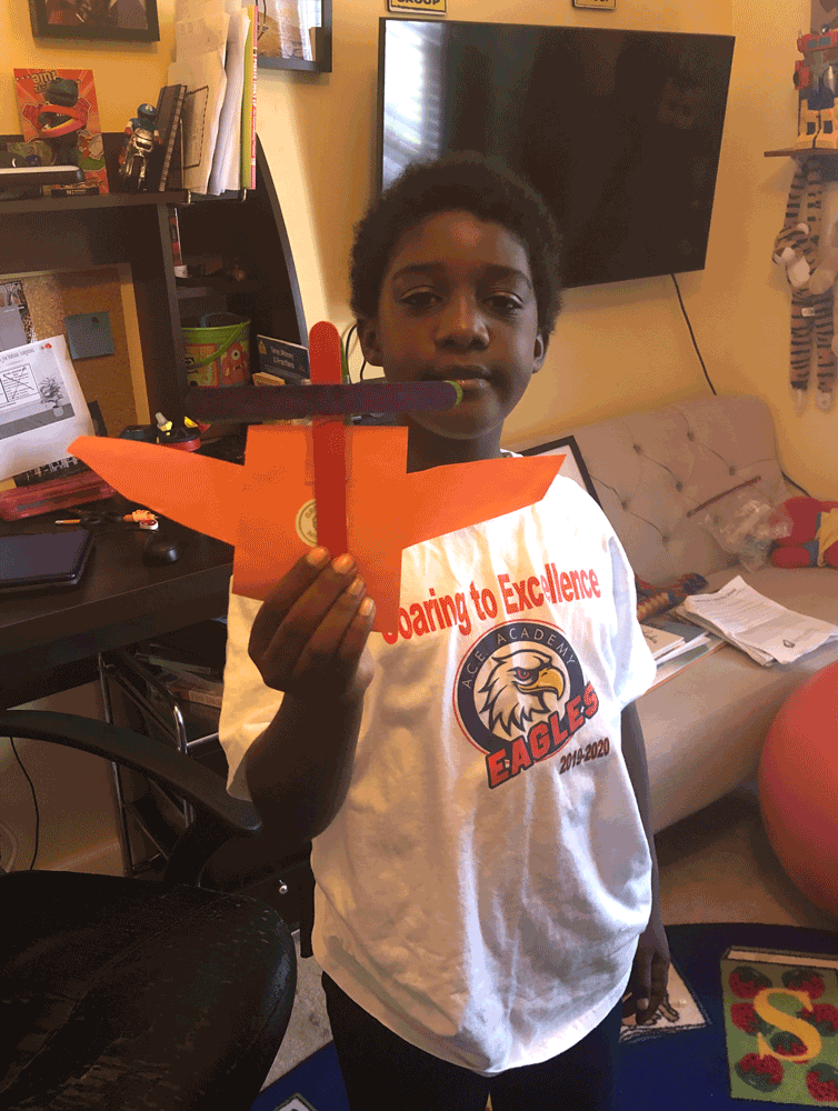 Shane with prototype